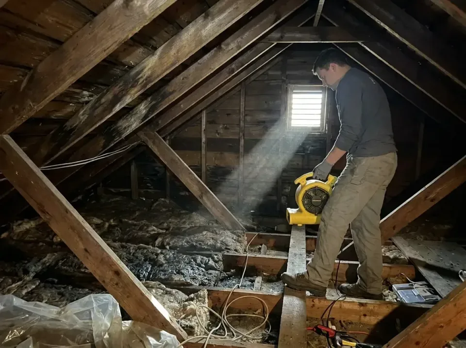 attic-water-damage-drying-proc-007 — frequently asked questions, Emergency Water Extraction & 24/7 Flood Response in Pipesto…